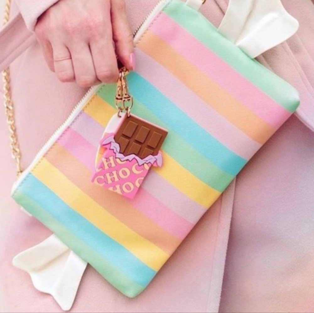 Candy Clutch Striped Women's Crossbody